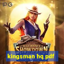 kingsman hq pdf